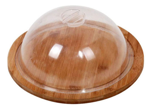 Quesera Madera De Bamboo 25x10 0