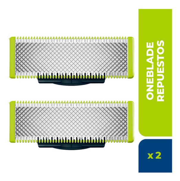 Cuchilla De Recambio Philips Oneblade Qp220/51 Pack X 2u 0 Cuchilla De Recambio Philips Oneblade Qp220/51 Pack X 2u 0