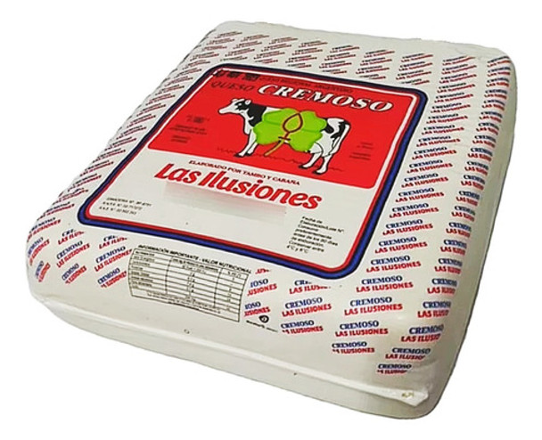 Queso Cremoso Las Ilusiones Ideal Pizza X 4kg. 0