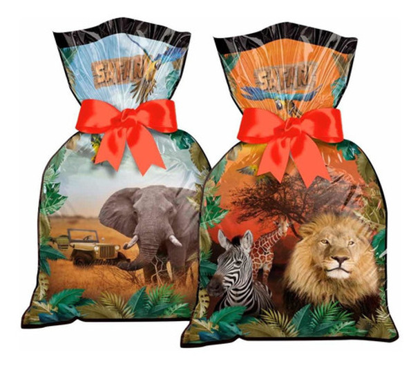 Sacolinhas Surpresas Safari Na Selva - Embalagem Promocional 0