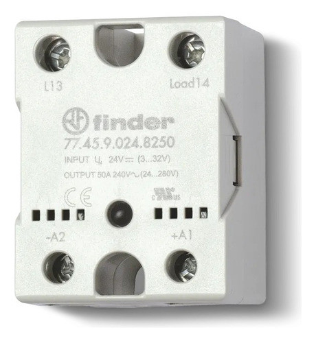 Relé Estado Sólido Finder Serie77  1x 25a 230v 0