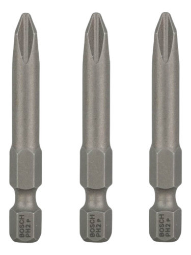 X3 Puntas Phillips Largas 50mm Bosch 0