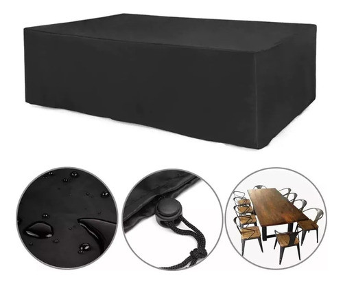 Capa Impermeável Para Mesa Retangular 245x165x55cm Bagun 0