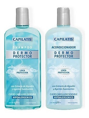 6 Kits Dermo Protector Shampoo+acondicionador - Capilatis 0