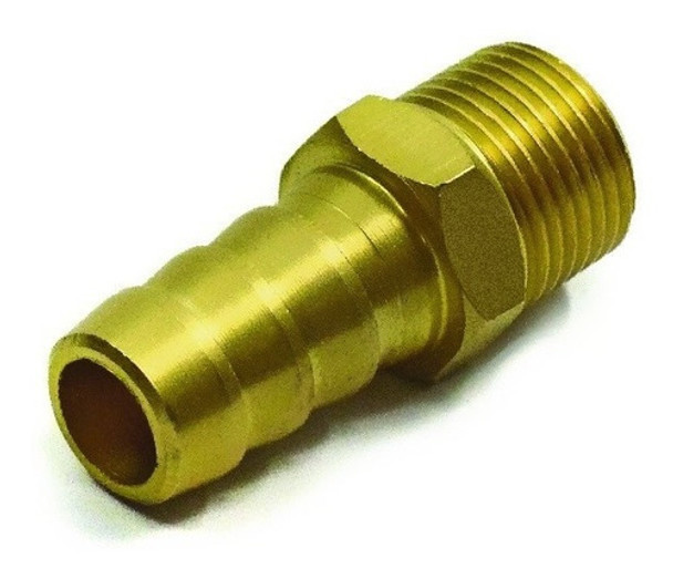 Conector Racord Rosca Macho Manguera 1/8 Bspt Ø 3/16, Laton 0