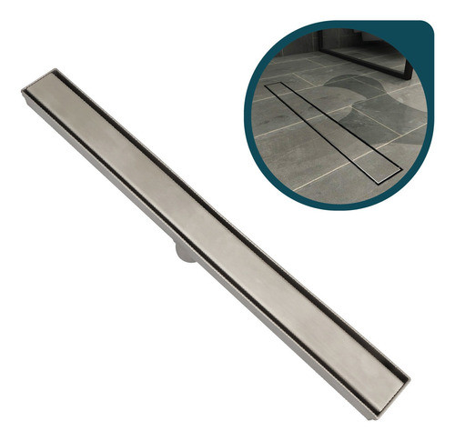 Ralo Linear 70 Cm Aço Inox Invisivel Oculto Nao É Pvc 0
