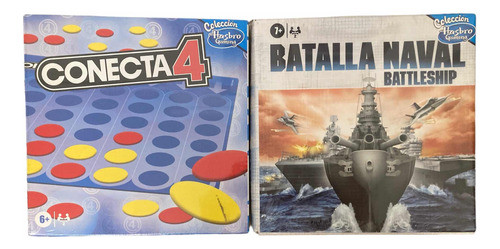 Colección Gaming - Hasbro- Conecta- Batalla Naval Por 2 0