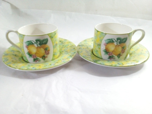 Par De Xícaras De Café Porcelana Saint James 6r 0