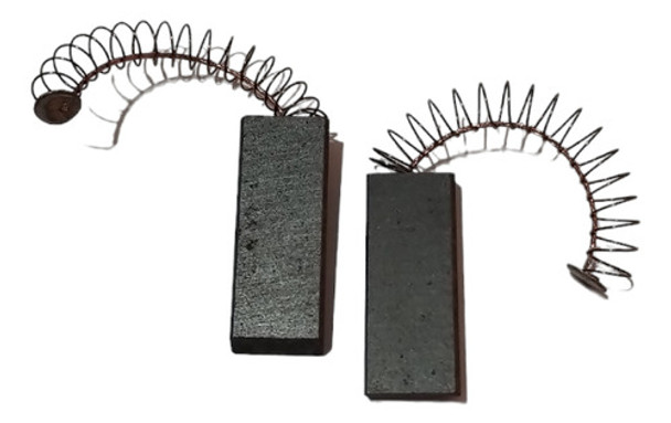 Juego De Carbones Para Motor De Lavarropas Drean Blue 12,5mm 0