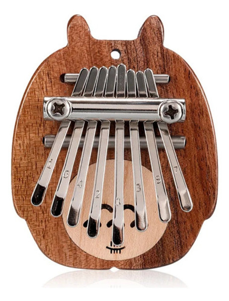 8 Key Kalimba Mini Portátil Polegar Piano Percussão 0