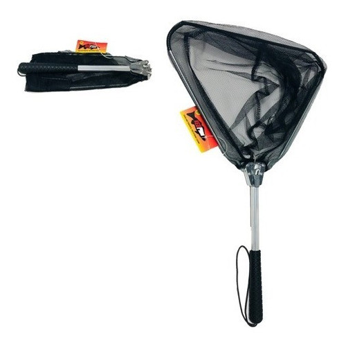 Copo Redfish Plegable Y Extensible Con Red Negra 0