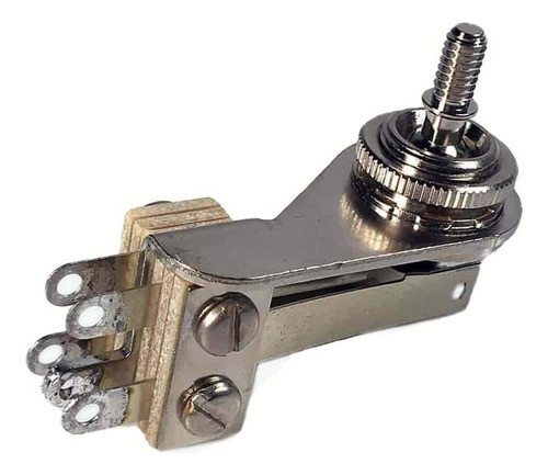 Chave Toggle Switch Right Angle Chrome Switchcraft Stewmac 0
