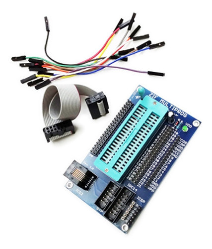 Adaptador Zocalo Zif-multiprog Eeprom Y Microcontroladores 0