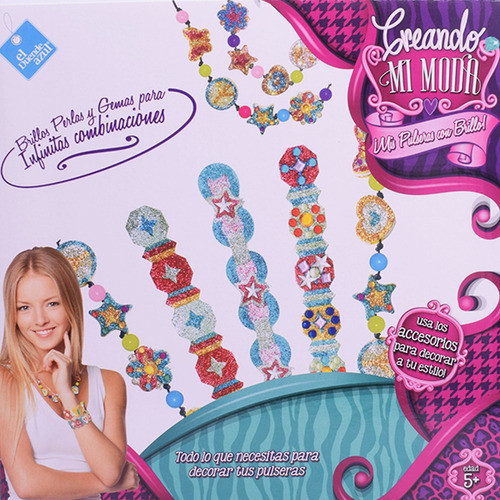 Creacion De Mis Pulseras Con Brillo, El Duende Azul 0