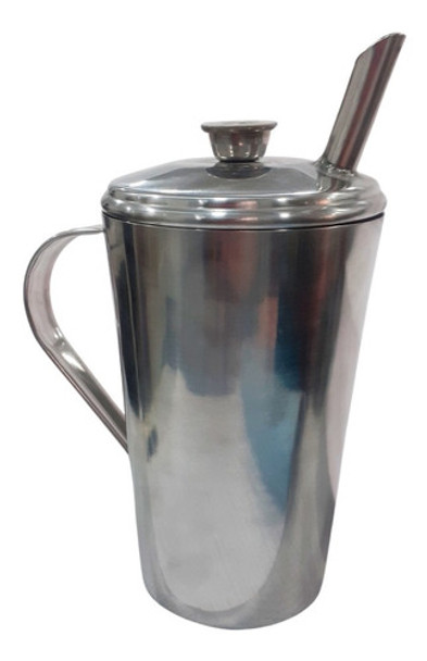 Aceitera Alcuza 1/2 Litro Acero 18/8 Gastronómica Aceite 0