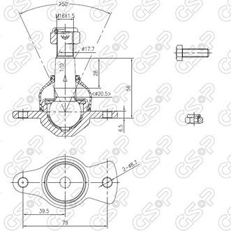 Rotula Inf Ayd Renault Trafic86-01 0