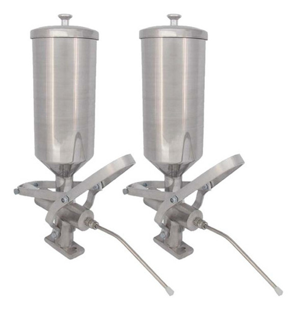 Kit Com 2 Doceiras / Recheadeiras De Churros De 2 Litros R2 0