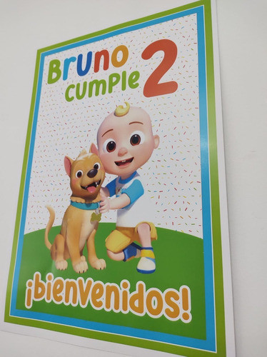 Cotillon Cartel Bienvenida 0