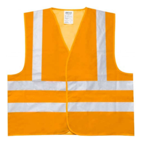 Chaleco Reflectivo Naranja Ingco Rv02c Ma 0