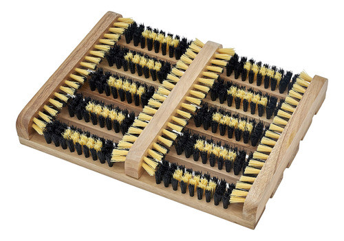 Alfombra Con Cepillos Para Limpiar Zapatos Botas Rascador 0