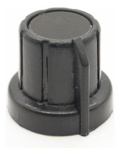 10 Perillas Potenciometro Negra 17mm X 14mm Buje Bronce 0
