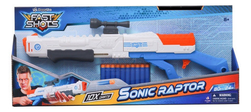 Pistola Lanza Dardos Fast Shots Sonic Raptor Tut Tuttishop 0