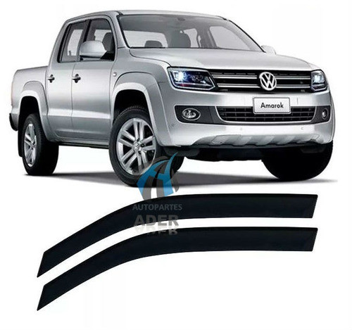 Deflectores De Ventanilla Delanteros Vw Amarok 2010 A 2021 0