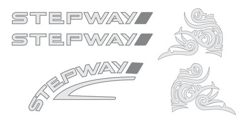 Kit Adesivo Faixa Renault Sandero Stepway 2011 Sdro65 Fge 0