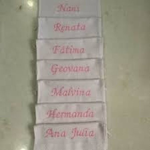 Kit Toalha Personalizada  Lavabo 5pçs Marcotex 0