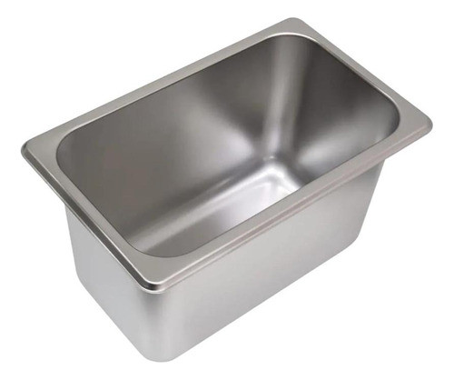 Kit C/ 2 Cubas Gn Gastronômicas Rechaud Buffet Inox 1/4x100 0