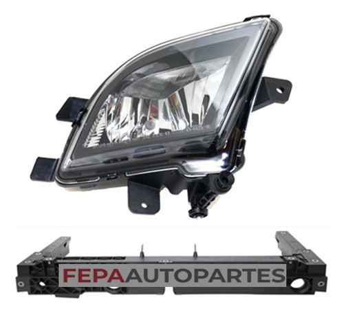Faro Auxiliar Antiniebla Buscahuellas Vw Vento 2015 / 2018 0
