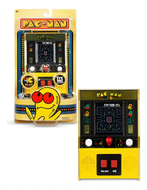 Juego De Arcade Retro Mini Pac-man Amarillo Para 2 Jugadores 0