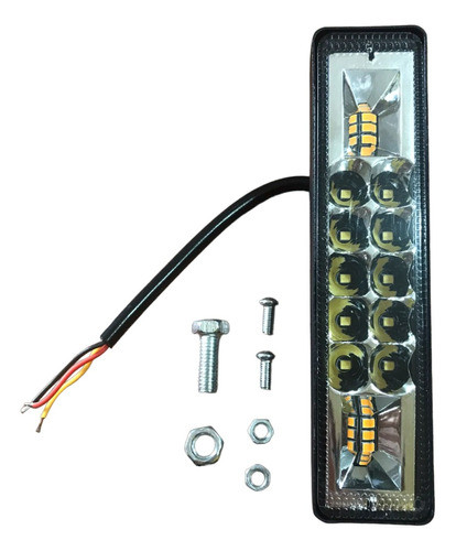 Faro De Led Rectangular - Micro Chip 0