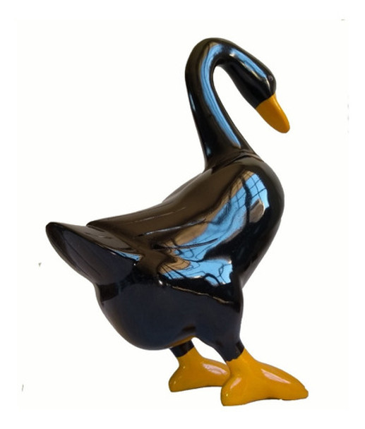 Escultura De Animal Ganso De Fibra De Vidro E Resina Oferta 0