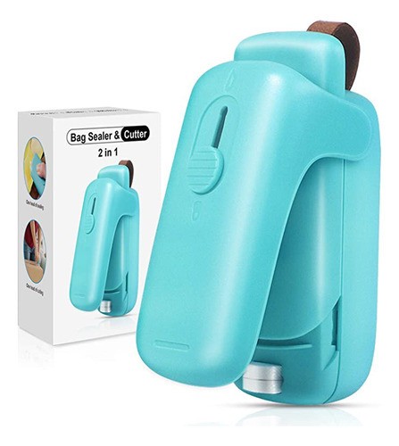 Ezco - Mini Sellador Y Cortador De Bolsas De Plástico, Par. 0