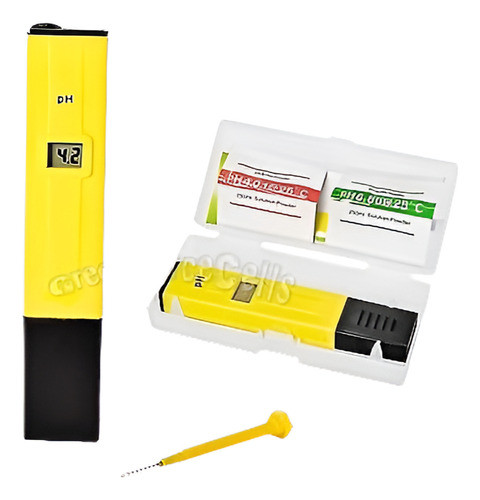 Digital De Bolsillo Lcd Ph 0-14 Medidor Tester Pen Acuario A 0