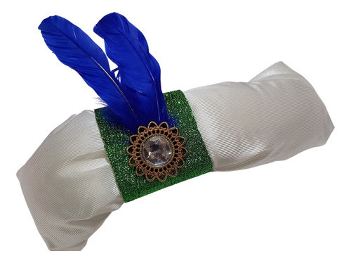 Turbante Blanco - Cotillón - Fiestas 0