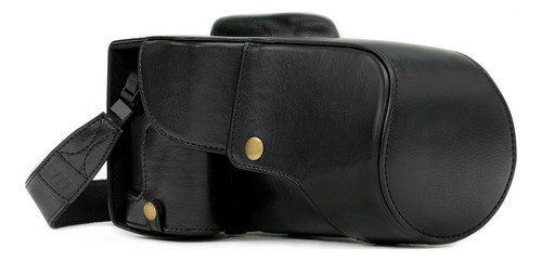 Bolsa De La Caja De La Cámara De Cuero De Protección Megagea 0