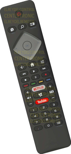 Control Remoto 49pug6801/77 Para Philips Smart Netflix 0