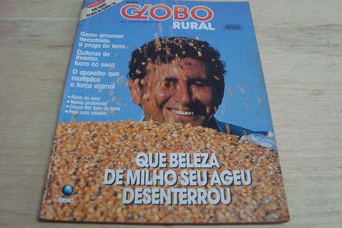 Revista Globo Rural 20 / Beleza Milho Aparelho Cultura 0