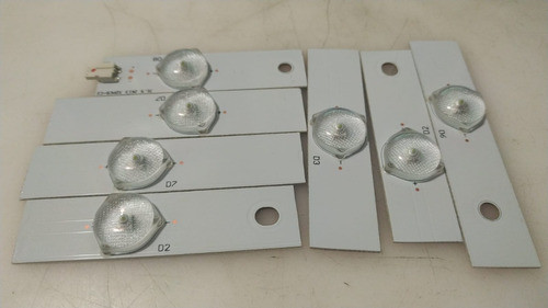 Lote X 7 Leds De Repuesto Tv Philips 32pfl3518g/77 0