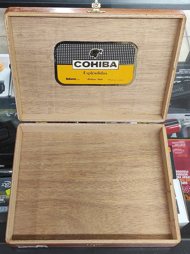 Caja Habanos Cohiba Espléndidos Vacía 0