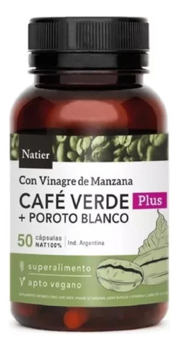 Natier- Cafe Verde Plus X50 Cap 0
