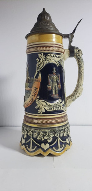 Antiguo Tankard Aleman - Jarra Cervecera 0