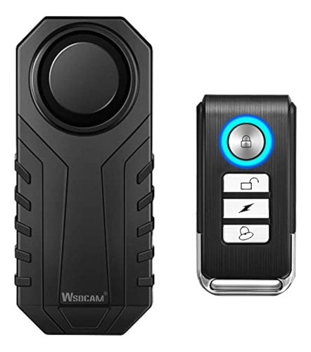 Wsdcam Alarma De Bicicleta De 113 Db, Sensor De 0
