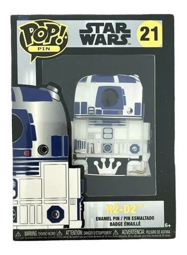 Pin Funko Figura Pop Lpp Star Wars R2d2 21 0