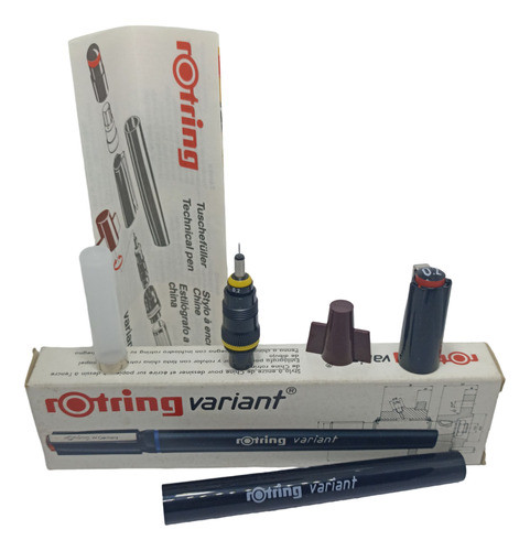 Estilógrafo Rotring Variant Trazo 0.2mm Completo 0