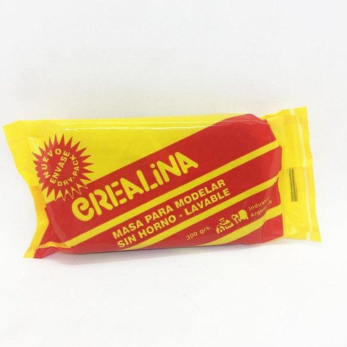 Crealina Masa Para Modelar Sin Horno 300grs X Unidad 0