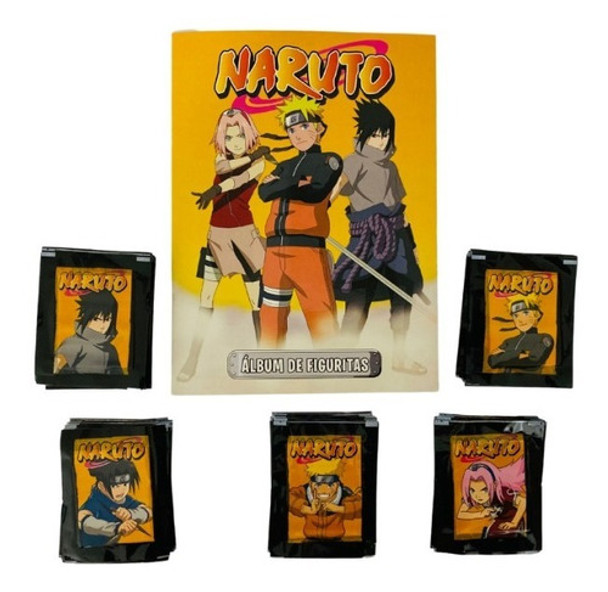 Album Naruto 2021: Pack Album + 100 Sobres De Figuritas 0