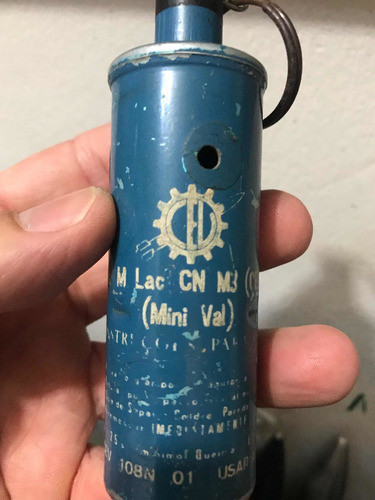 Granada De Fumaça Usada, Sem Carga , Inerte 0